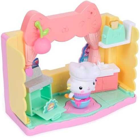 Нова Gabby's Dollhouse Кухня Кейки + Фигурка Аксесоари за Деца играчка