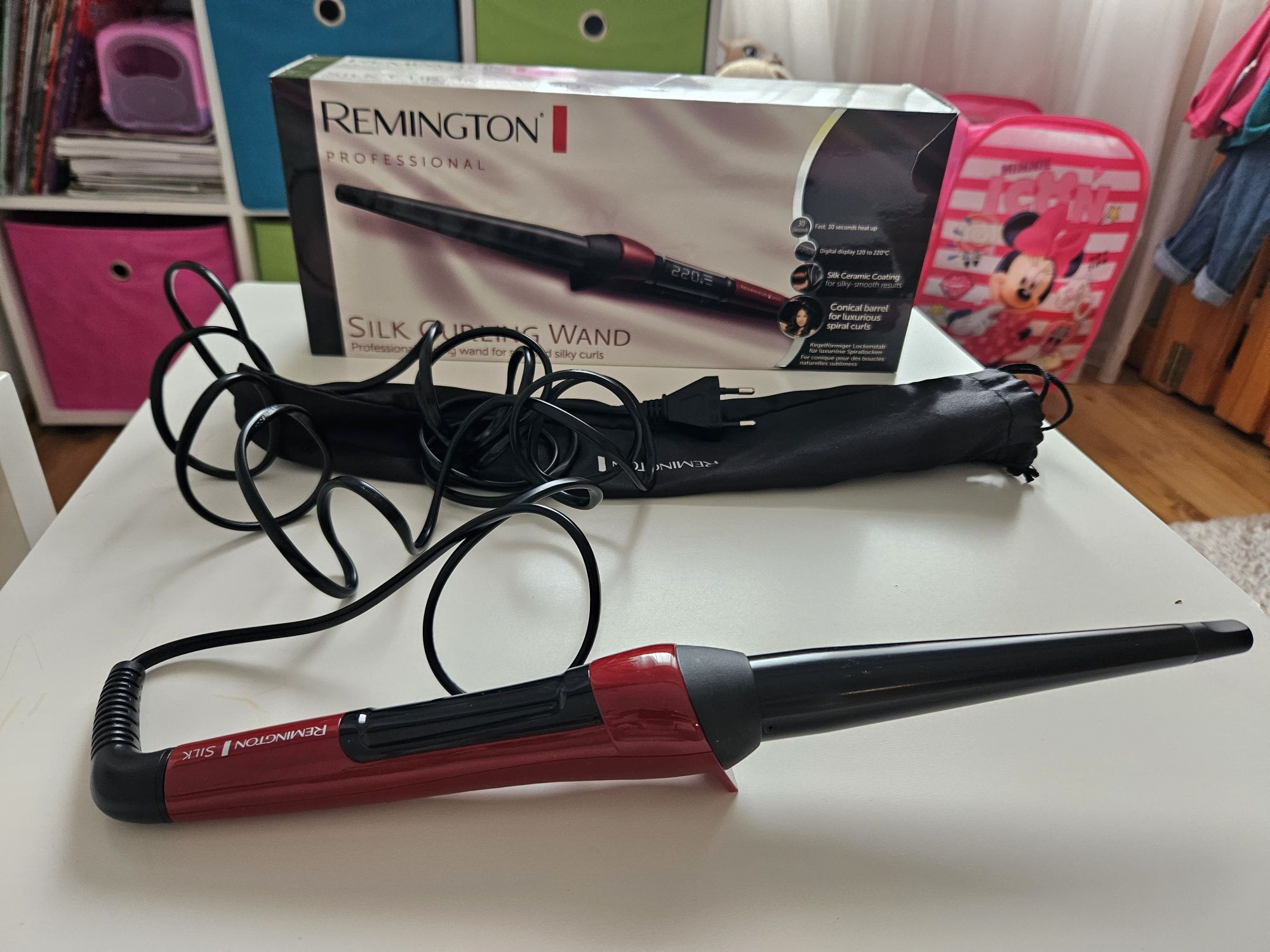 Маша за коса Remington Ci96W1 Silk Curling Wand