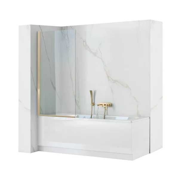 Paravan de cada Rea Elegant auriu 80x140 cm