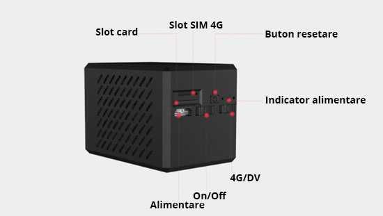 Camera supraveghere IP, GSM 4G, cu baterie, Vstarcam CB72, 2 MP, PIR