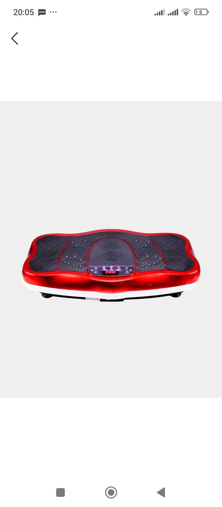 Ozdiruvchi vibrator aparati holati yangi 160kg lik
