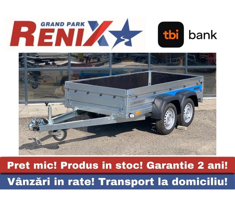 Faro SOLIDUS  236/125 Faro Solidus 750kg, 2 axe cu/fara prelata 236/125/35 H800