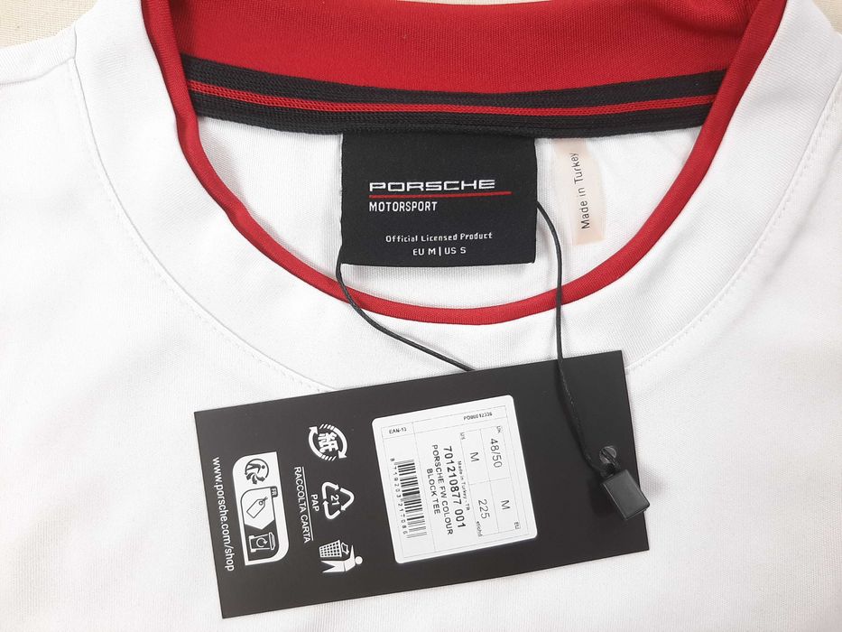 Porsche Motorsport Block - Оригинална мъжка тениска размер M, L