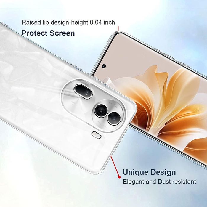 Husă transparentă Oppo Reno 11 Pro 5G