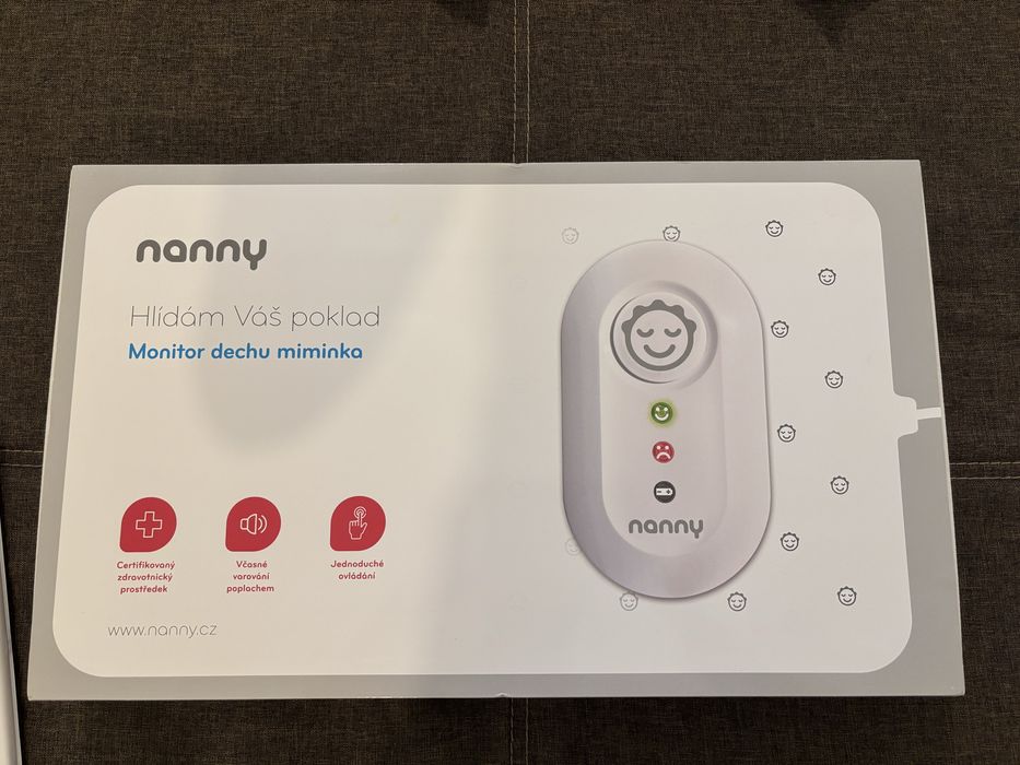 Monitor de respiratie pentru bebelusi, Nanny