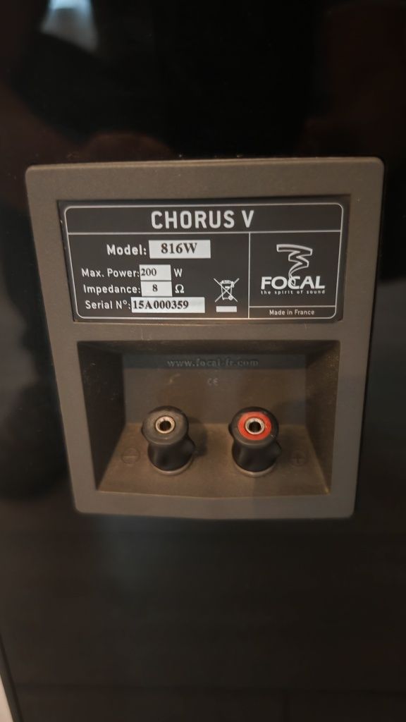 Focal chorus 816 w