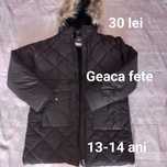 Geaca fete 13-14 ani