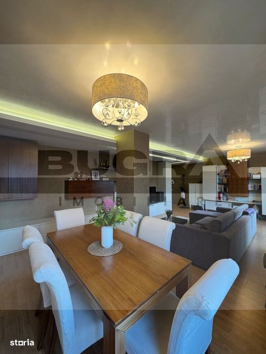 Apartament de 3 camere, lux, 90mp, 3 parcari, complex Oaza Residence