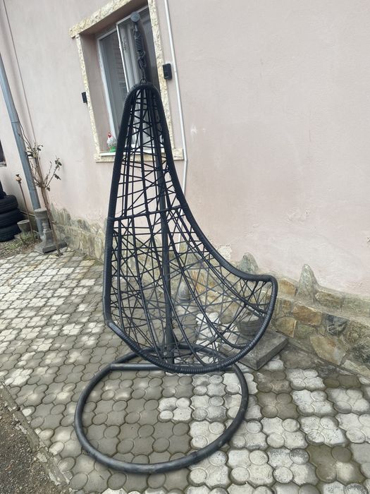 Balansoar/Fotoliu suspendat din ratan Rosi