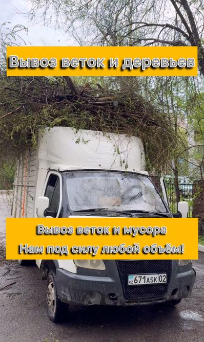 Вывоз ветки, вывоз мусора, вывоз строительный мусор, бытовой техники