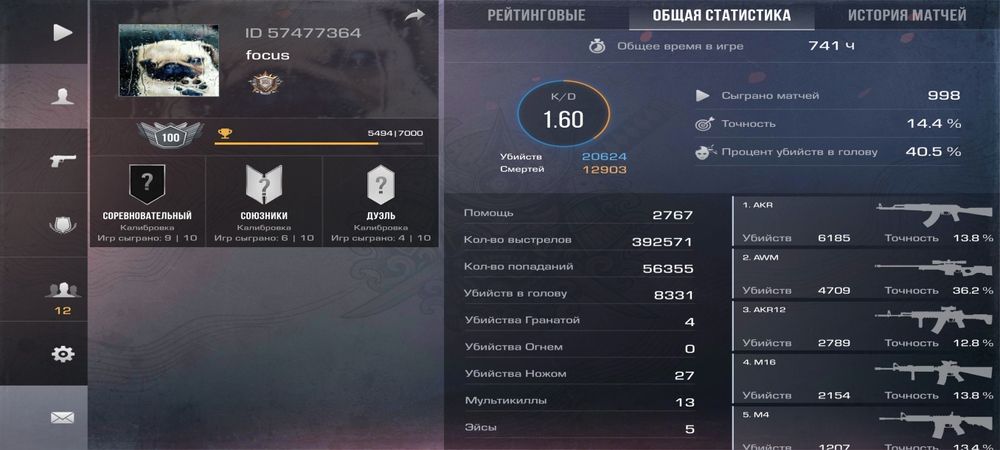 Ебанутый аккаунт стандоффчэк