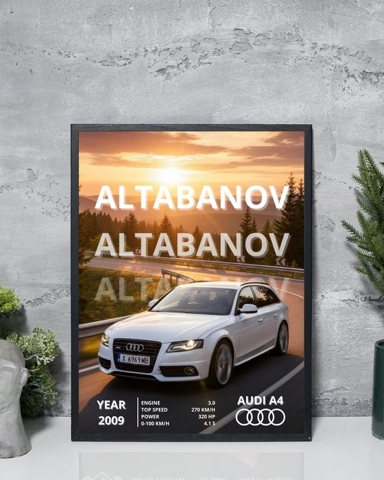 Постери за подарък по твой дизайн А3