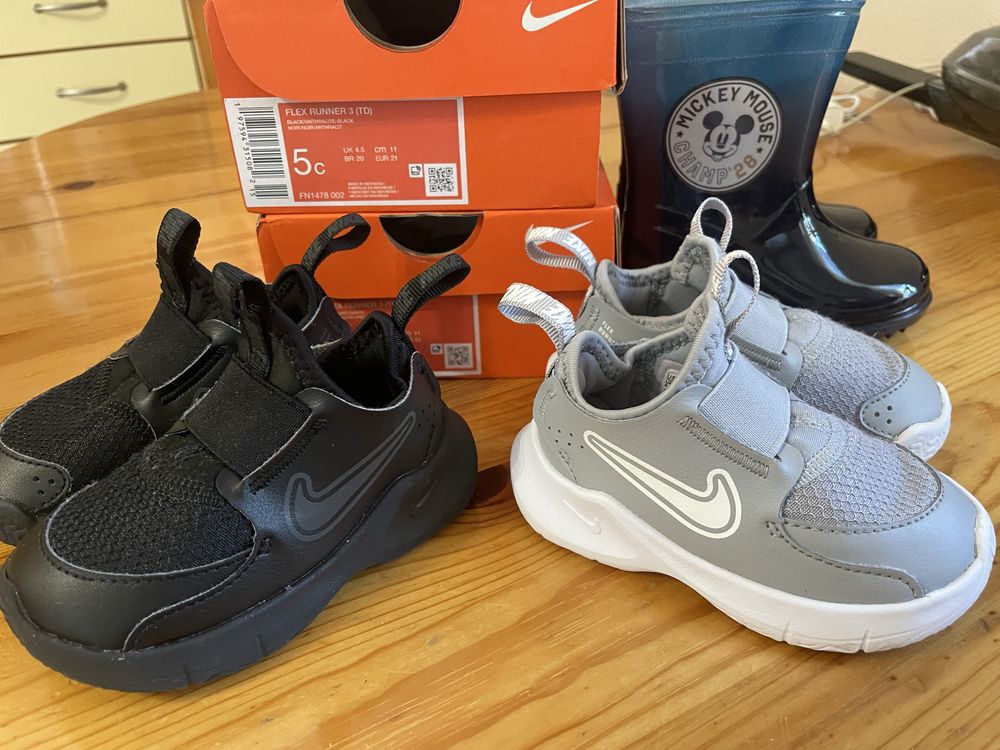 Лот Детски обувки Nike flex runner 3/размер 21
