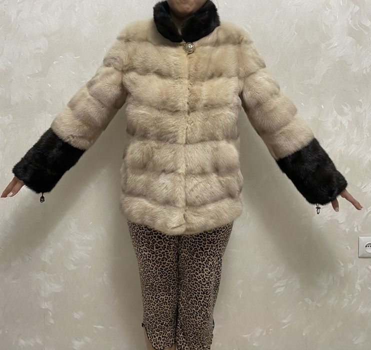 Норковая шуба трансформер