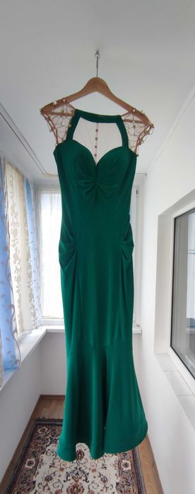 Rochie verde de seara mărimea 38/40