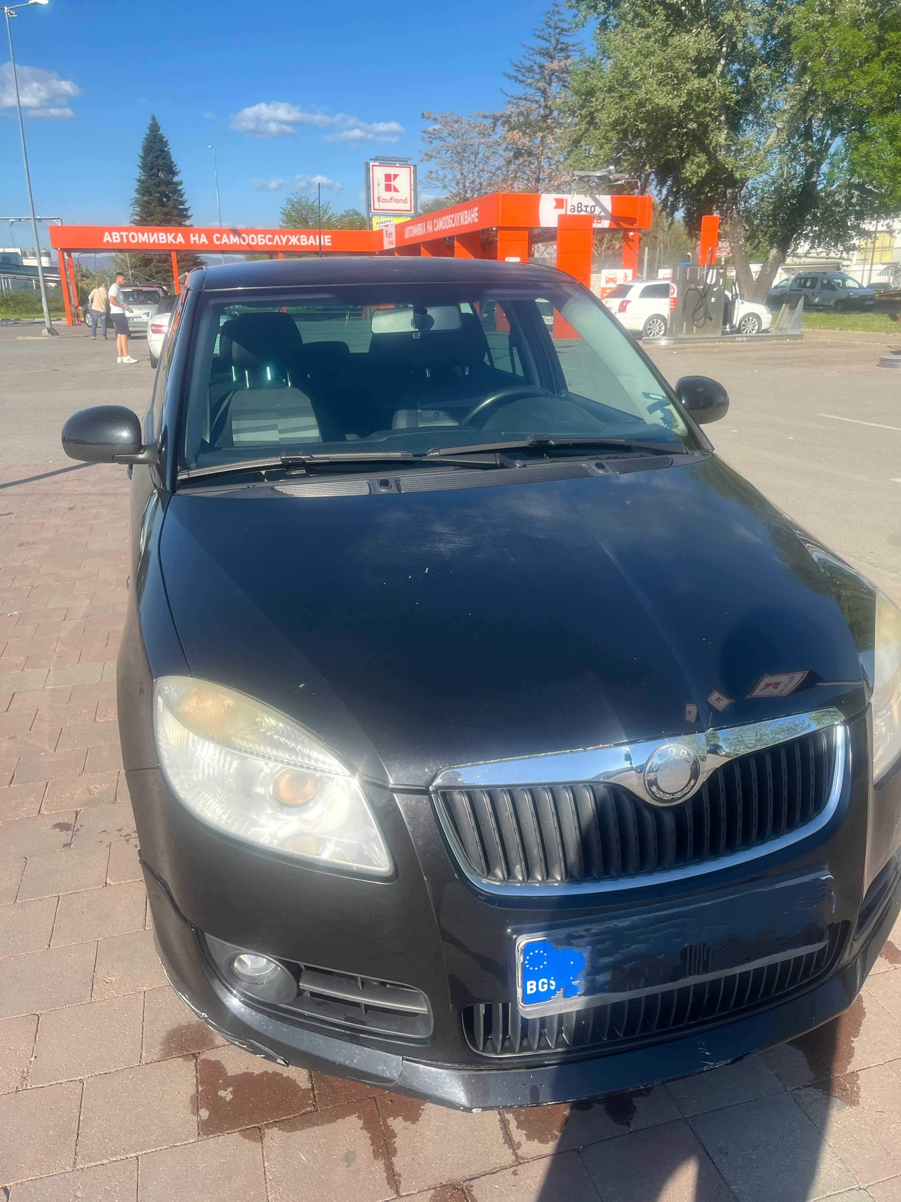 Skoda Fabia 1. 4 TDI, 2008 г., дизел, в отлично техническо състояние.