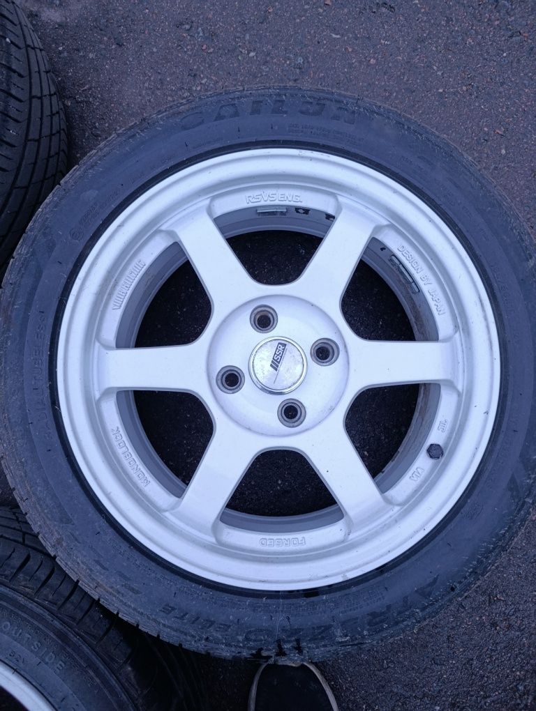 Продам диски Rays Volk r15 с резиной