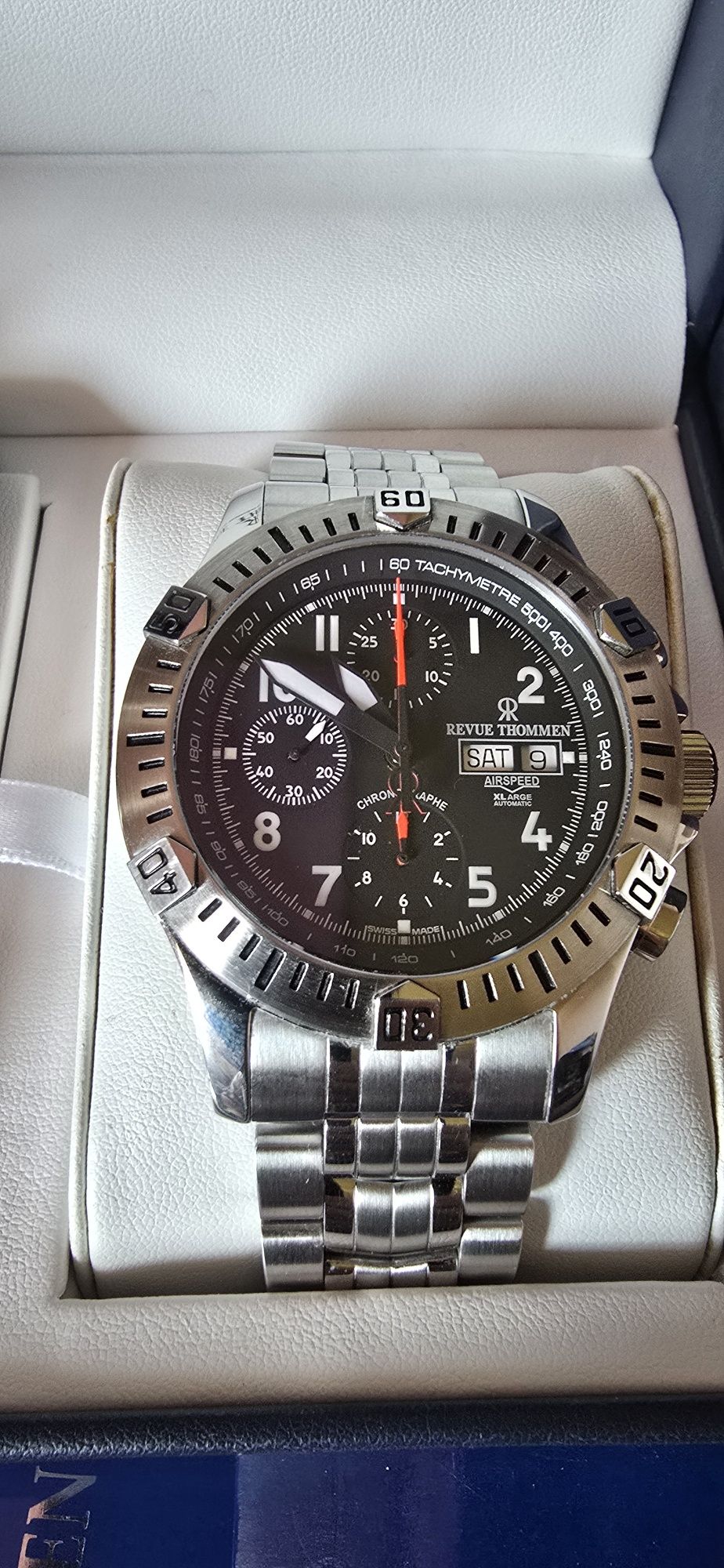 Revue Thommen air speed ETA valjoux 7750