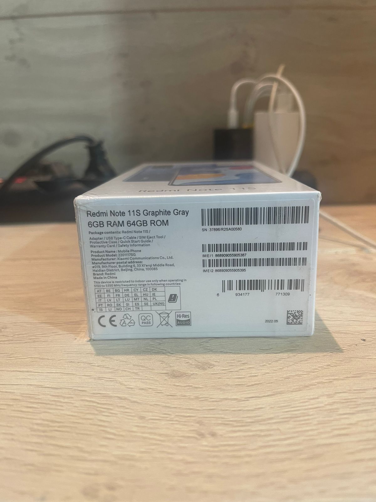 Продам новый запечатанный Redmi Note 11s 64г