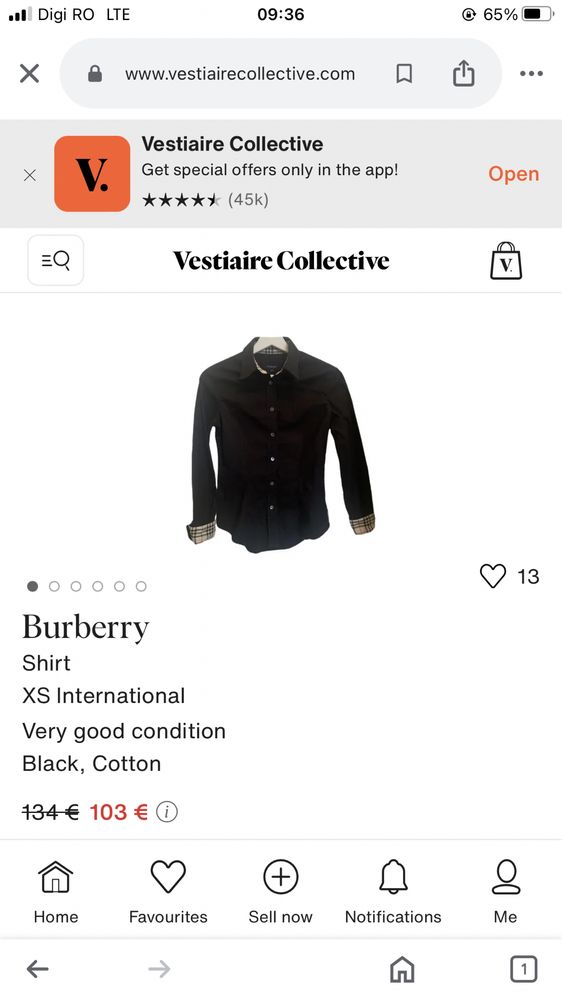 Rar ! Vintage Burbery autentic