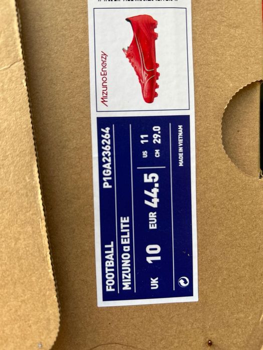 Футболни обувки, бутонки - Mizuno α Elit