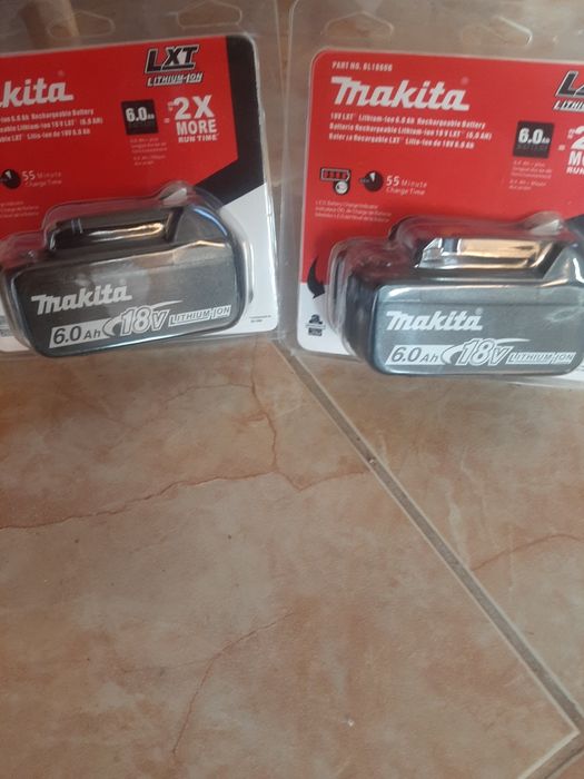 Acumulatori hobby semiprofesionali pentru scule makita de 6 Ah