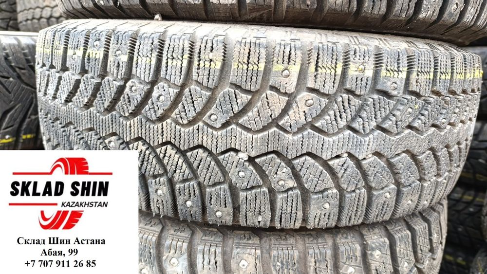 Склад шин: б/у зимние шины (липучки, шипы) 215/65/15 Европа / Япония