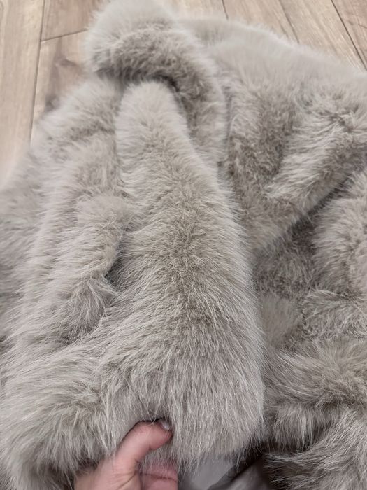 Дамско еко палто с стархотен цвят.