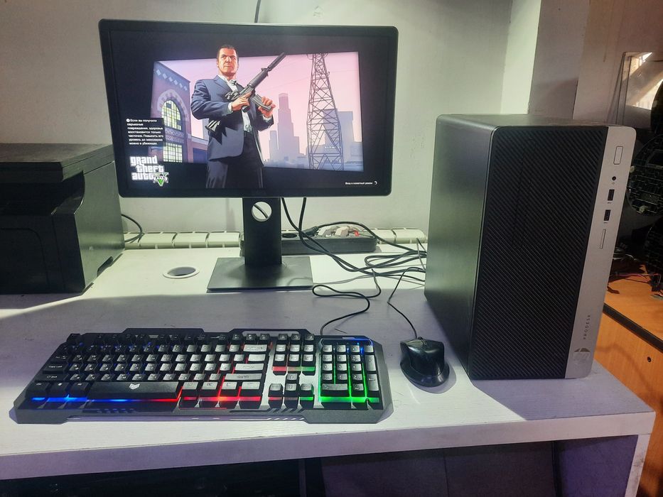 Компьютер Core i7 6700 Ozu 8 gb Sdd 128 gb + 500 гб Quadro 4 gb