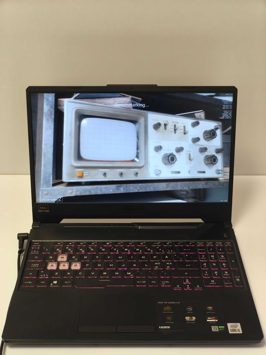 laptop gaming Asus tuf fx506 i5 10300H 16gb ram ssd 512gb