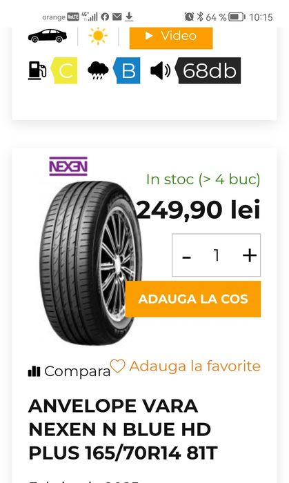 Vand cauciucuri de vara