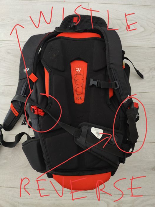 Ghiozdan ski/snowboard cu protectie spate - Wedze Defence 14 - 21 L