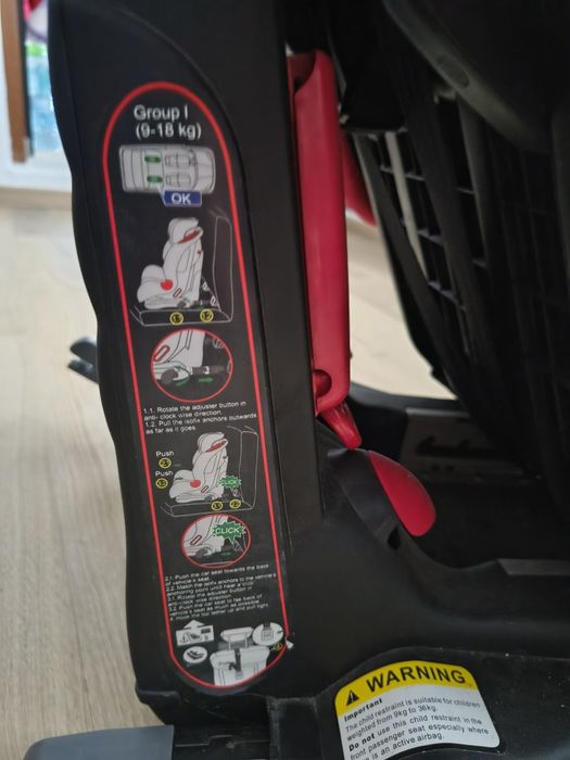 Scaun mașina isofix Coccolle