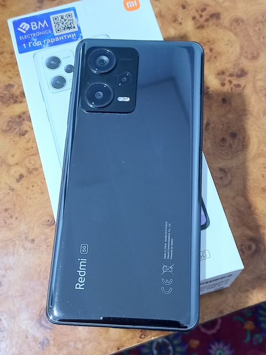 Redmi Note 12 pro+ 5G Midnight Black 8/256+Smart Watch. Есть доставка