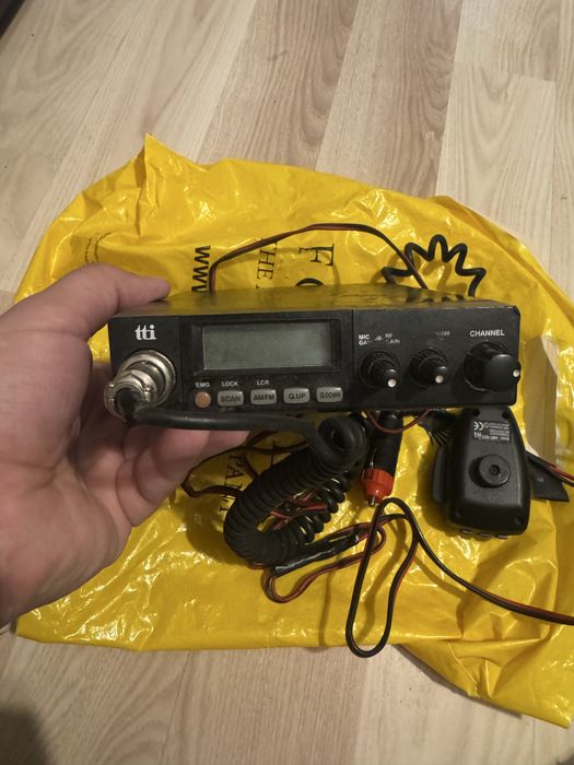 Statie auto CB Tti TCB-770 + antena Sunker 150cm