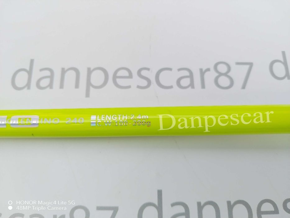 SET 4 Lansete ROBIN HAN BOLENTINO tip Feeder 2,40 m  A100-200gr