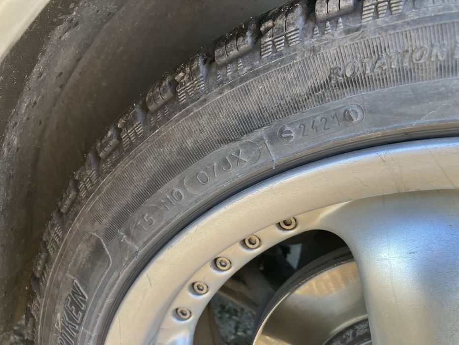 Джанти 5х100/17 с гуми 215/45/17