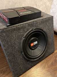 Продается subwoofer 1200W и усилитель Pioneer 1000W