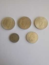 Сребърни монети 5 бр.