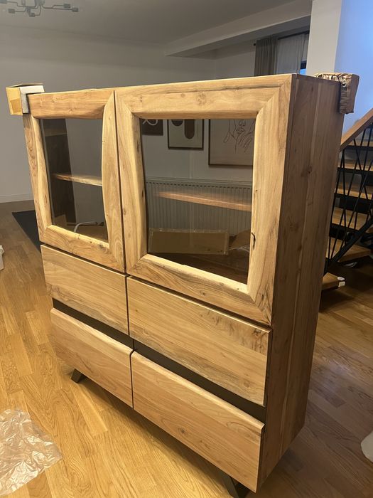 Bufet/Minibar din lemn de salcâm Amazonas