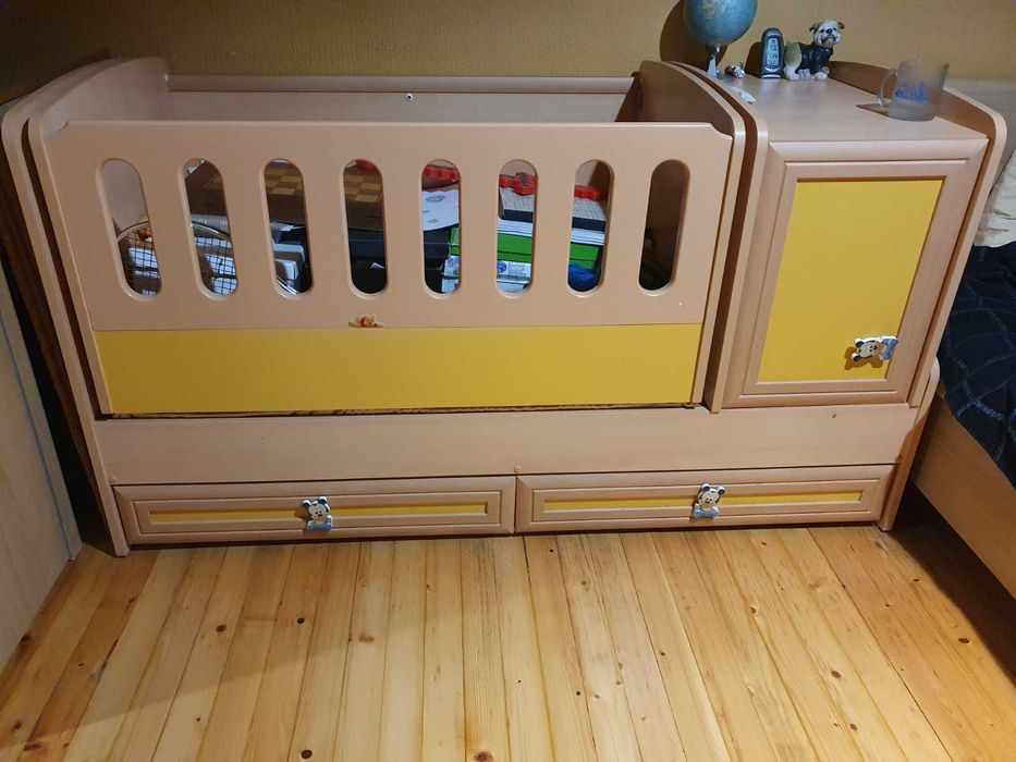 Детско легло за бебе и/или по-голямо дете