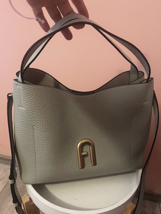 Чанта Furla mentol нова