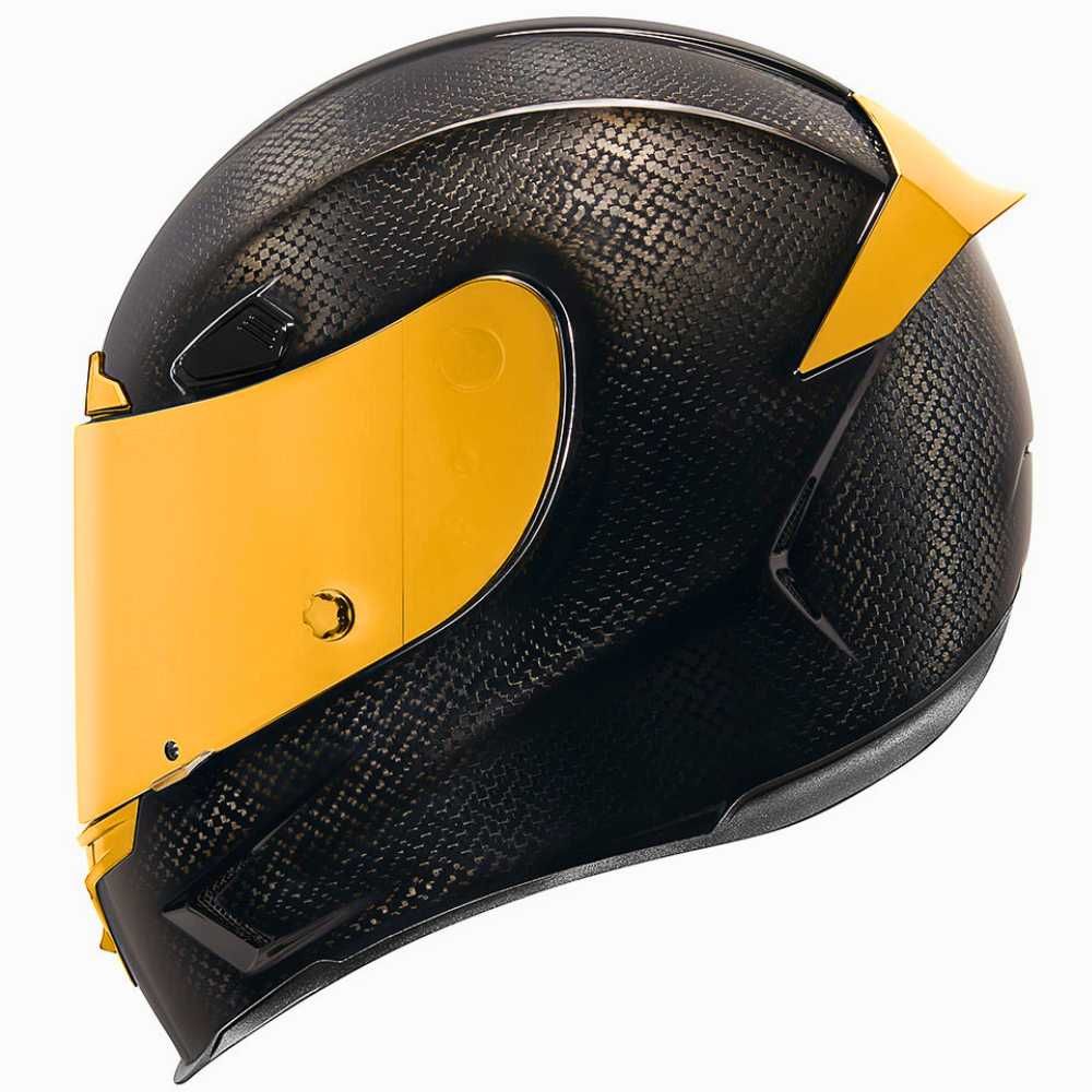 Каска ICON Airframe Pro™ Carbon 4Tress BLACK/GOLD - XXL