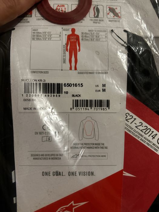 Protectie spate Alpinestars Nucleon KR-2i