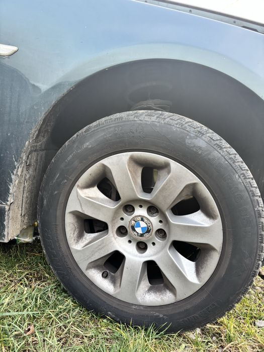 Jante BMW r16 cu anvelope de iarna 225 55 16