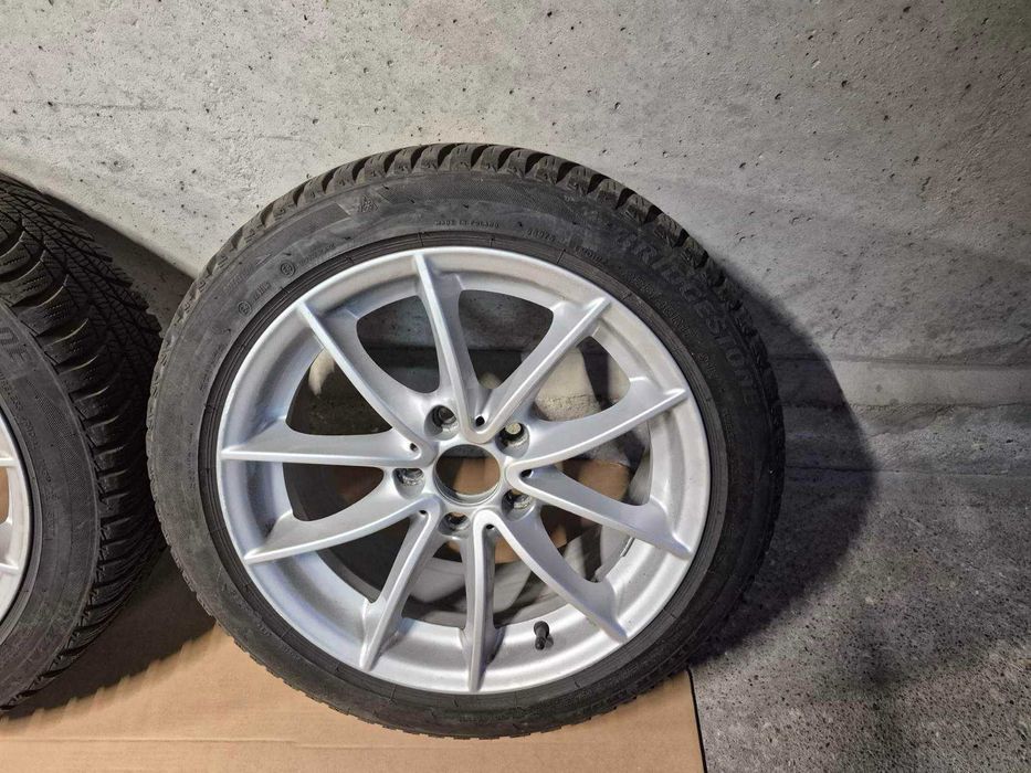 Джанти за BMW F20 F21 225/45/17 със зимни гуми Bridgestone на 4000 км