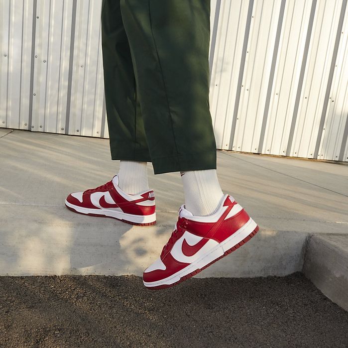 Nike dunk low "gym red" 43 originali noi
