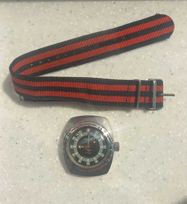 Советские часы Бочка-Восток-Амфибия