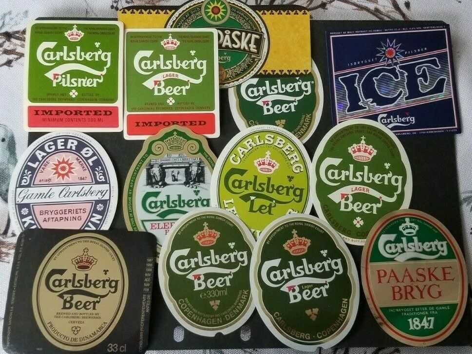 Beer Labels Denmark Carlsberg CG.035