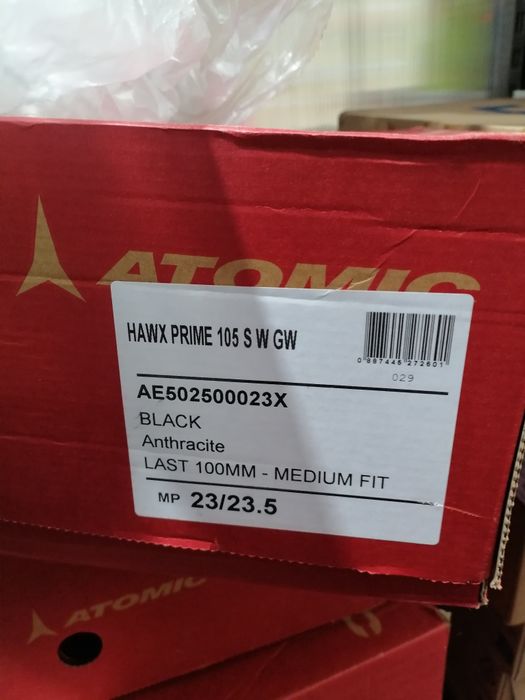 Clapari schiuri ski dama Atomic Hawx Prime 105S Nou! Marime 23.5